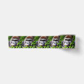En Satin Peekaboo Gorilla, ruban satiné (Devant)