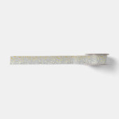 En Satin Petite étoile d'or Ruban rapide argent (Devant)