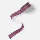 En Satin Plum profond tendance - Ruban satiné (Dos)