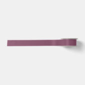 En Satin Plum profond tendance - Ruban satiné (Devant)
