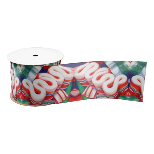 En Satin RIBBON CANDY 3" Large ruban satiné (Bobine)