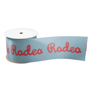 En Satin Rodéo floral de ruban de cadeau de métier