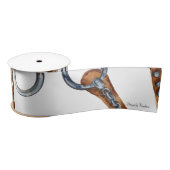 En Satin Ruban à thème de cheval (Bobine)