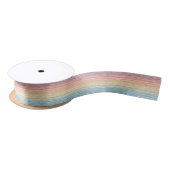 En Satin Ruban Aquarelle arc-en-ciel (Bobine)