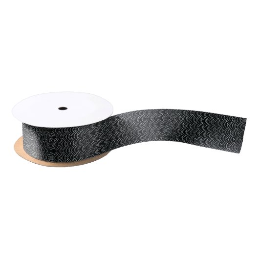 En Satin Ruban Arches foncées (Bobine)