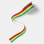 En Satin ruban aux couleurs du drapeau de la Guyane, Guyane (Dos)