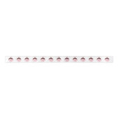 En Satin Ruban Blanc Rouge Et Rose (Devant)