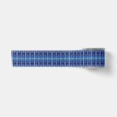 En Satin Ruban Bleu Décoratif (Devant)