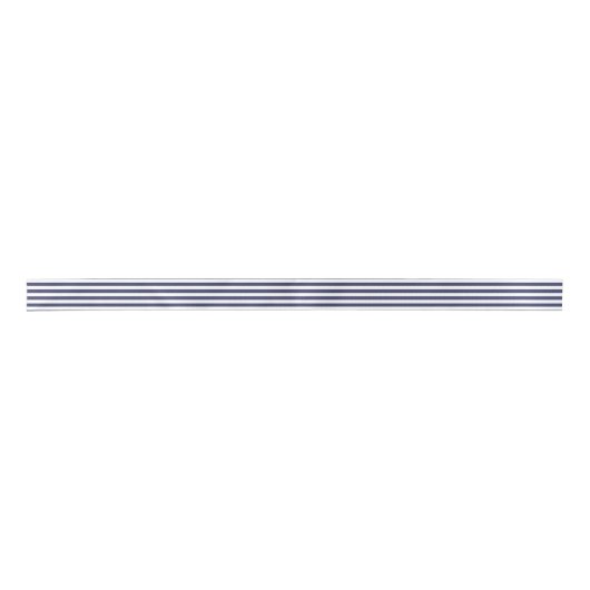 En Satin Ruban Bleu et Blancs (Devant)