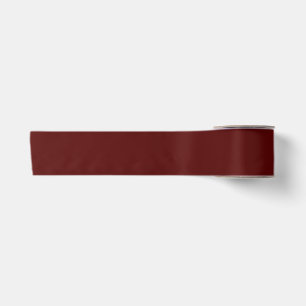 En Satin Ruban Brun Rougeâtre