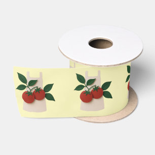En Satin Ruban Cadeau pour Récolte de Produits Tomates po