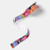 En Satin Ruban Coeurs de bonbons (Dos)
