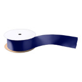 En Satin Ruban Couleur Stratos (Bobine)