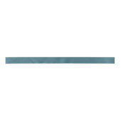 En Satin Ruban Cyan Muet (Devant)