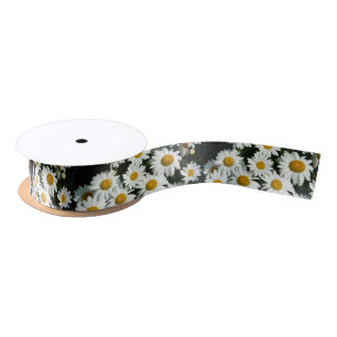 En Satin Ruban Daisy Delight