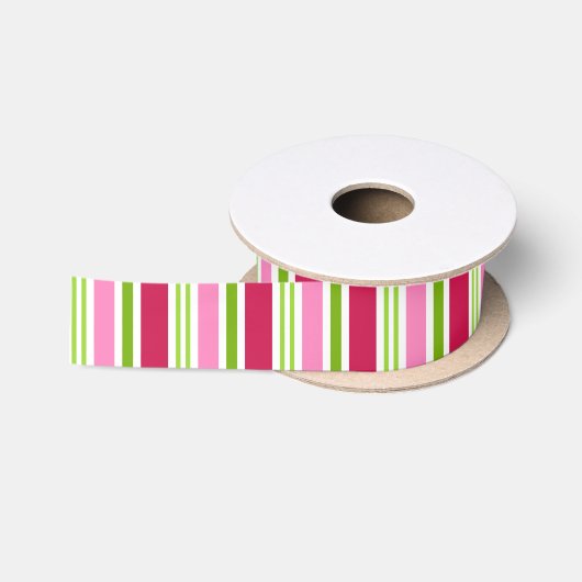 En Satin Ruban de bonbons de Noël (Bobine)
