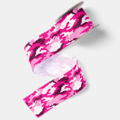 En Satin Ruban de camouflage rose (Dos)