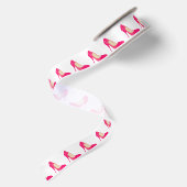 En Satin Ruban de chaussures pour filles (Dos)