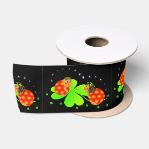 En Satin ruban de coccinelle et de cèdre