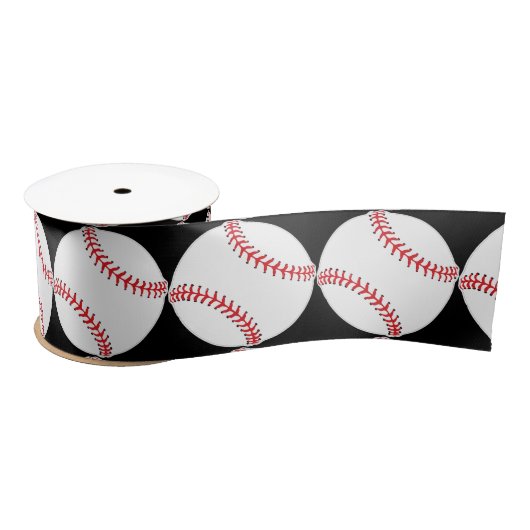 En Satin Ruban de conception de base-ball (Bobine)
