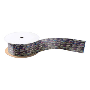 En Satin Ruban de conception de tissage textile
