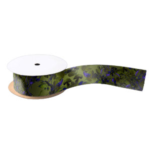 En Satin Ruban de conception de vigne d'houblon