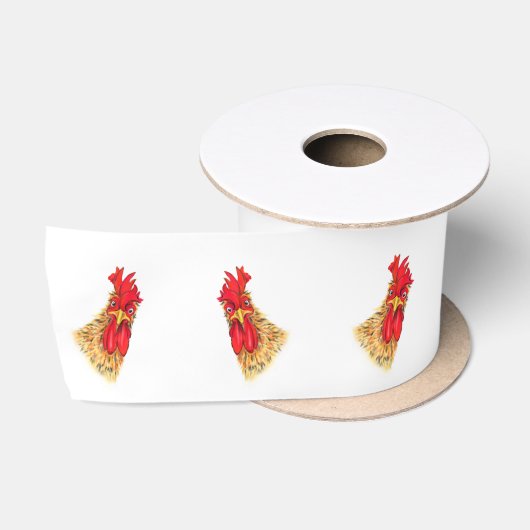 En Satin Ruban de coq amusant (Bobine)