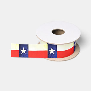 En Satin Ruban de drapeau du Texas