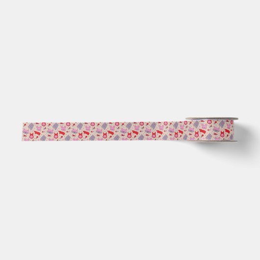 En Satin ruban de fête Scoops & Snoots (Devant)