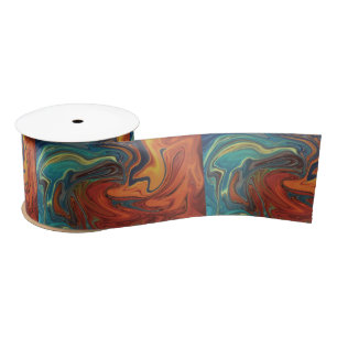 En Satin ruban de feu et de glace