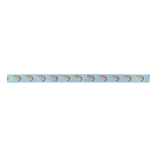 En Satin Ruban de Narwhal (Devant)