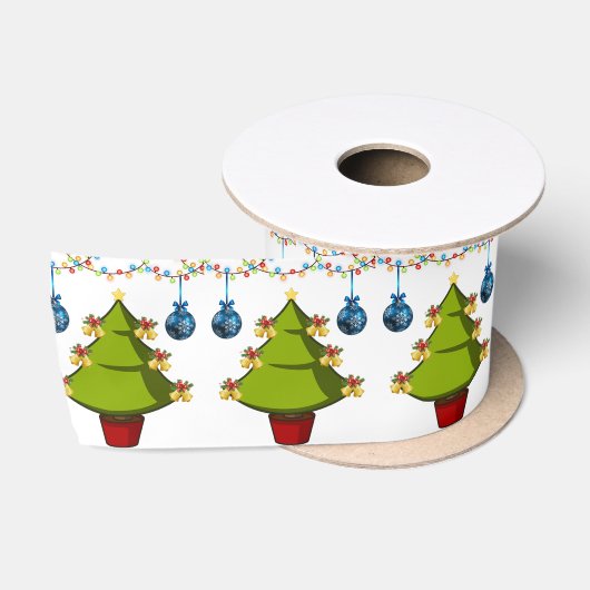 En Satin Ruban de Noël, Arbre de Noël (Bobine)