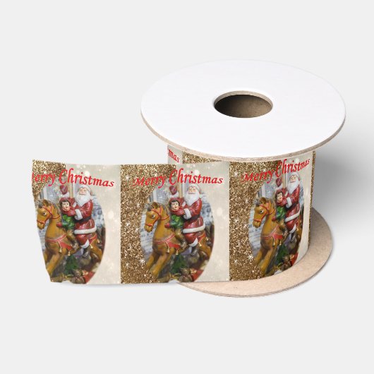 En Satin Ruban de Noël, Père Noël (Bobine)