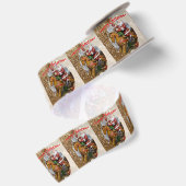 En Satin Ruban de Noël, Père Noël (Dos)