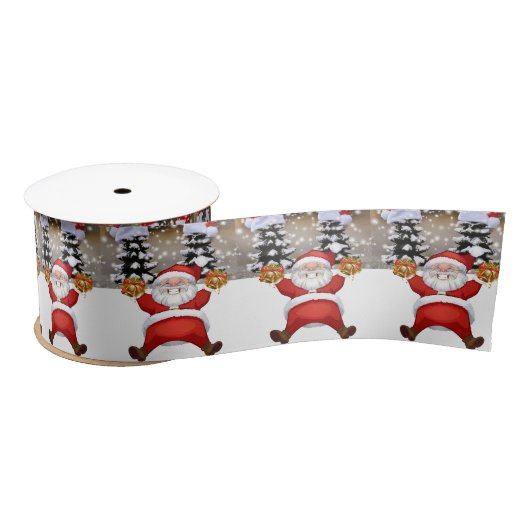 En Satin Ruban de Noël, Père Noël (Bobine)