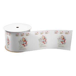 En Satin Ruban de Noël, Vintage