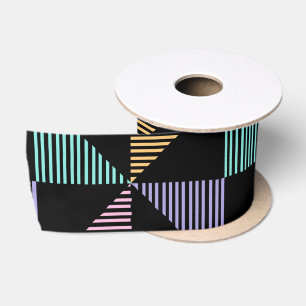 En Satin Ruban de papier cadeau moderne de luxe – Décoratif