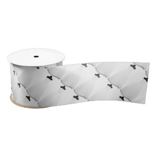 En Satin Ruban de robe de mariée