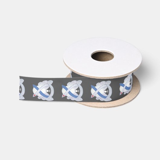 En Satin Ruban de sensibilisation au diabète Angle IDDM Rub (Bobine)
