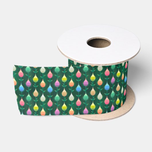 En Satin ruban de tulipe de jardin (Bobine)