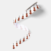 En Satin Ruban de violon/alto (Dos)