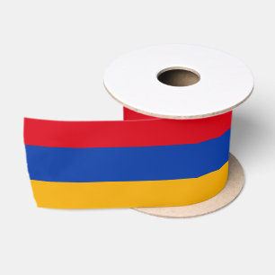 En Satin Ruban drapeau arménien, Arménie vacances /sports