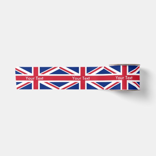 En Satin ruban du drapeau britannique (Devant)