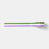 En Satin Ruban du drapeau de la Genderqueer (Devant)
