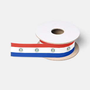 En Satin Ruban du drapeau du Paraguay, Paraguay patriotique