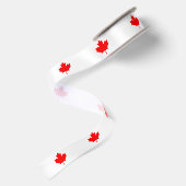 En Satin Ruban Feuille d'érable canadien, Canada (Dos)