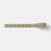 En Satin Ruban fin rouge et vert (Devant)