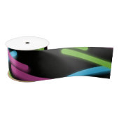 En Satin Ruban Grosgrain Néon (Bobine)