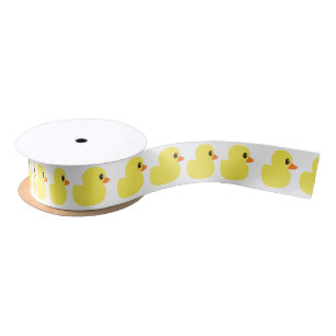En Satin " Ruban mignon "en caoutchouc