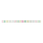 En Satin Ruban Pastel Multicolor Stripes (Devant)